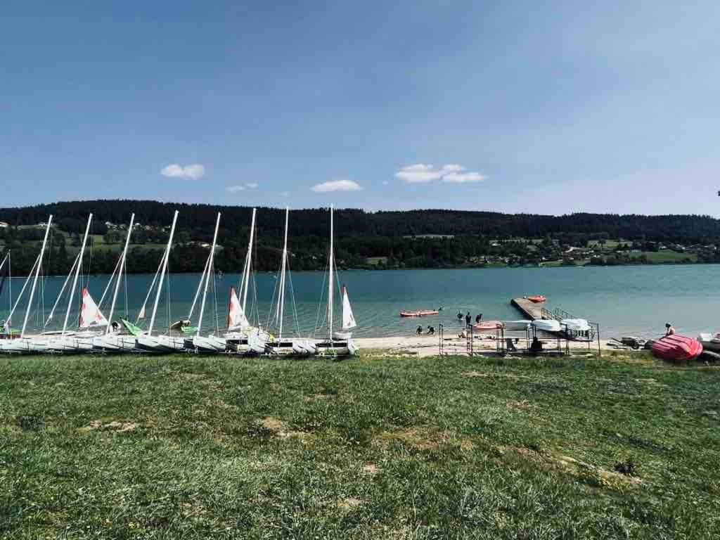 La Parenthese Vue Lac Les Grangettes Екстериор снимка