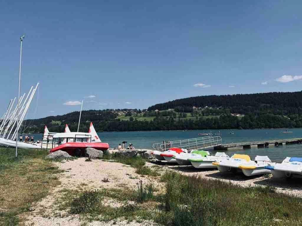 La Parenthese Vue Lac Les Grangettes Екстериор снимка