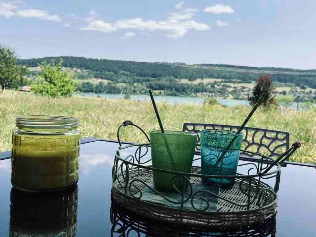 La Parenthese Vue Lac Les Grangettes Екстериор снимка